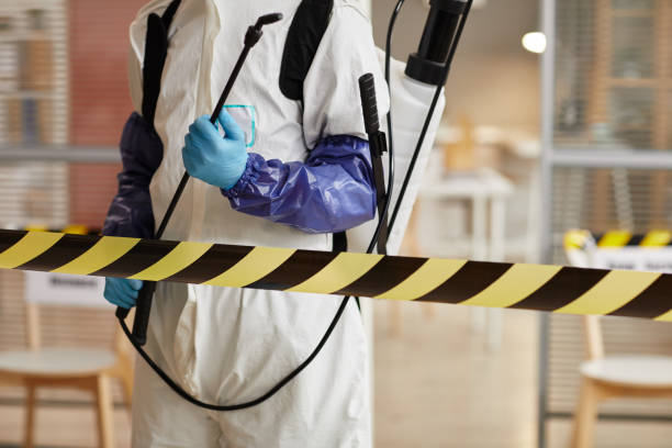 Professional Biohazard technician working in Madison, NC